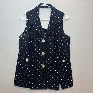 Virgo vest cutout back